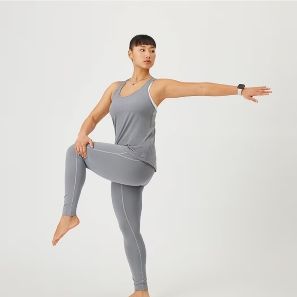 Allbirds Studio Tank Gray Racerback - Picture 3 of 6